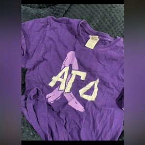 Purple alpha gamma delta tshirt